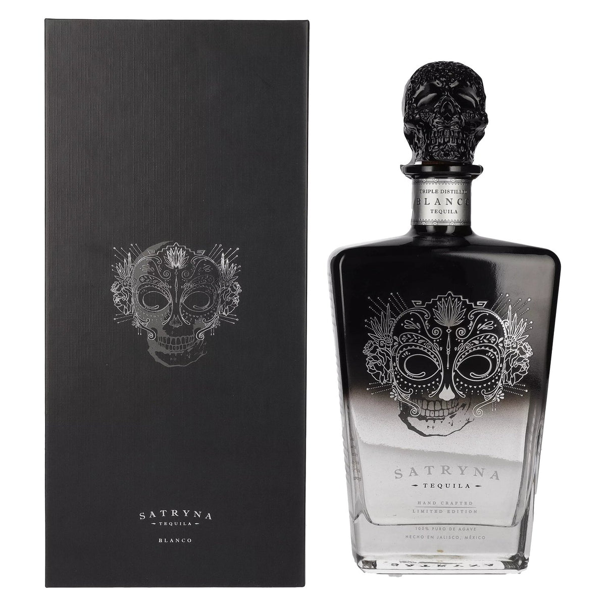 Satryna Blanco Tequila 100% Puro De Agave 38% Vol. 0,7l in gift box