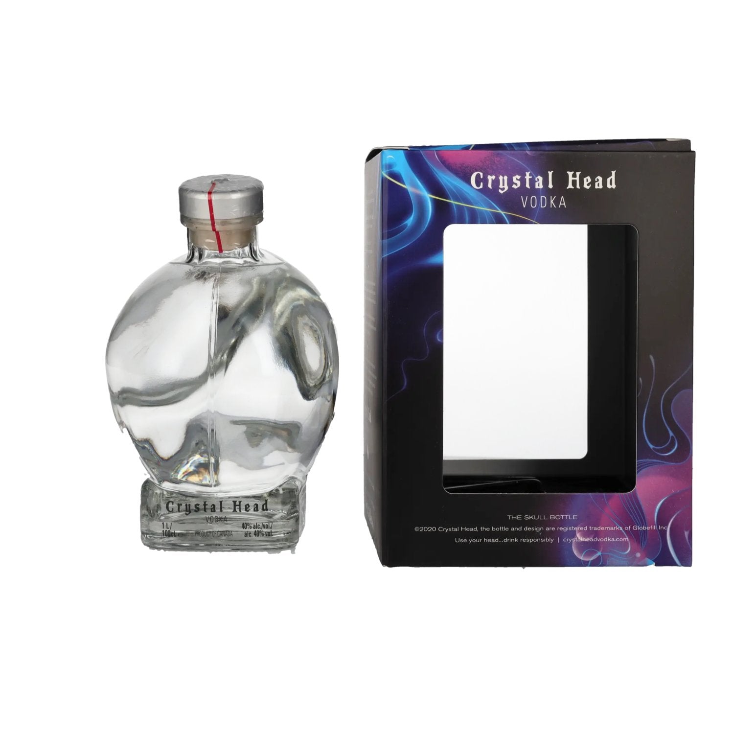 Crystal Head Vodka 40% Vol. 1l in Geschenkbox
