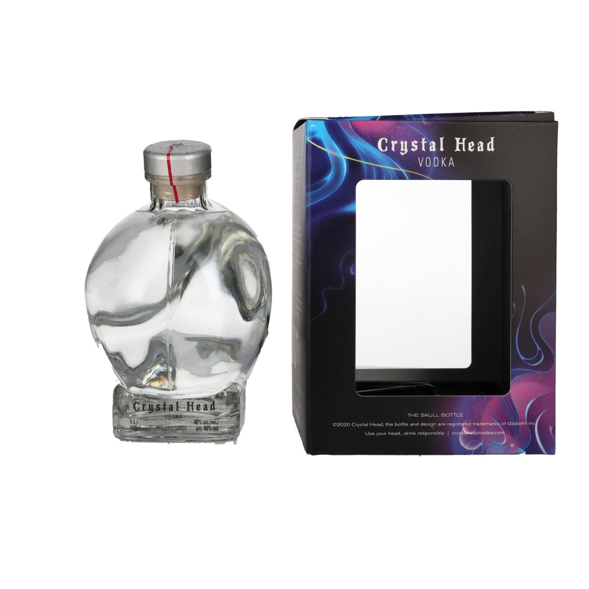 Crystal Head Vodka 40% Vol. 1l in gift box