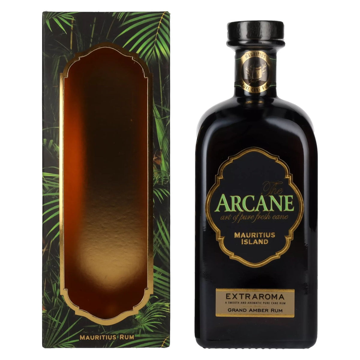 The Arcane EXTRAROMA Grand Amber Pure Cane Rum 40% vol. 0.7 l in a gift box