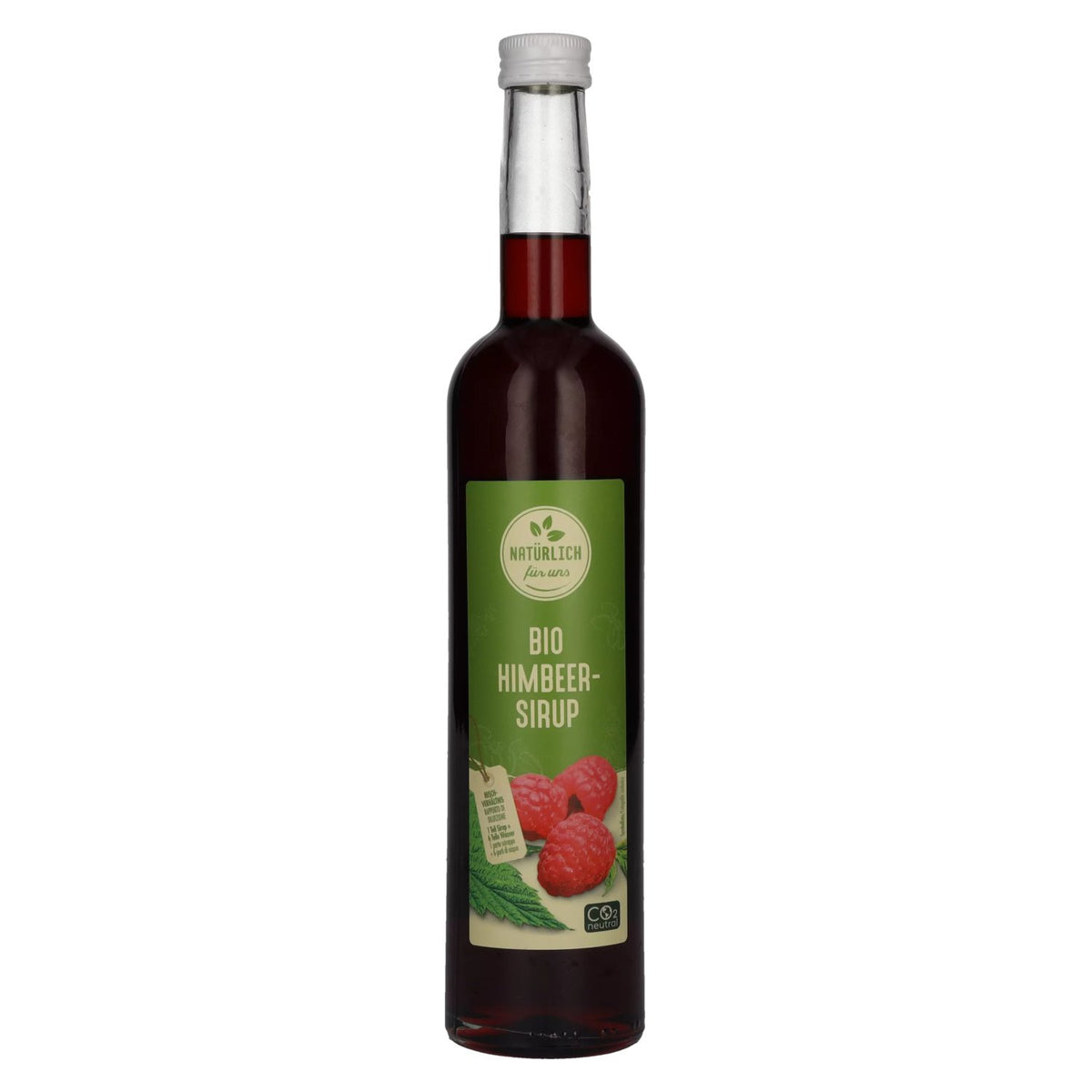 Natürlich für uns organic raspberry syrup 0.5l