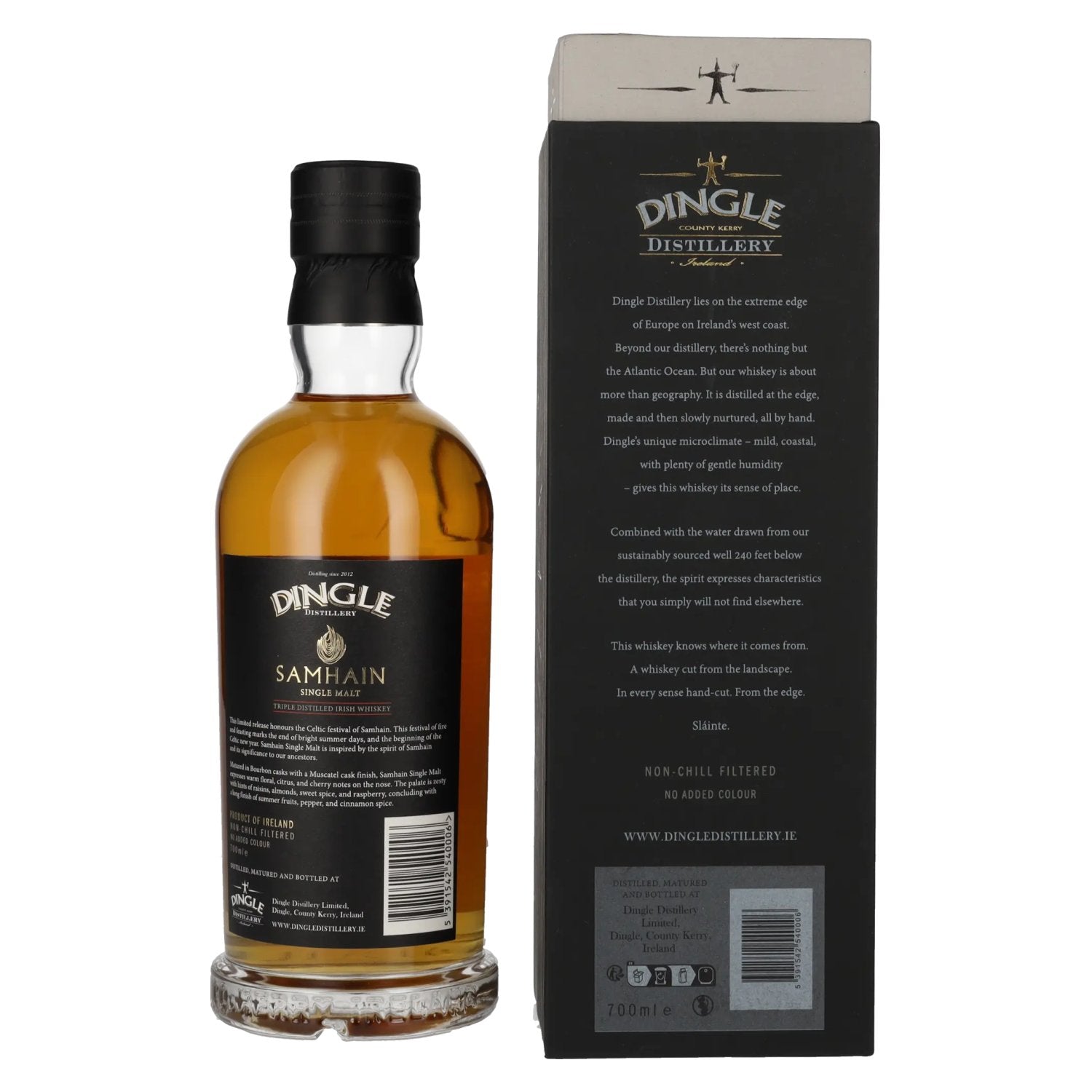 Dingle SAMHAIN Single Malt Irish Whiskey Triple Distilled 50,5% Vol. 0,7l in Geschenkbox