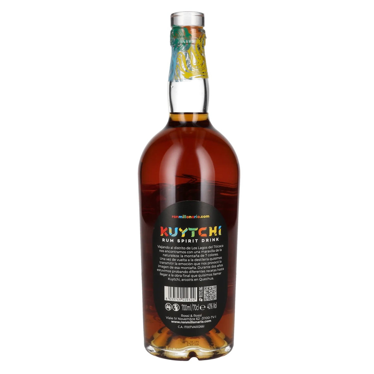 Ron Millonario Kuytchi Rum Spirit Drink 40% Vol. 0,7l