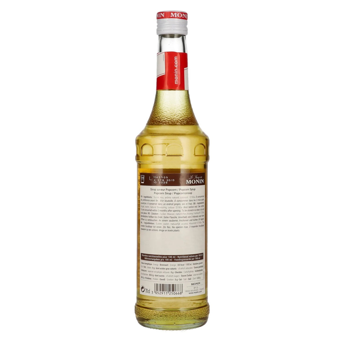 Le Sirop de Monin POPCORN 0,7l
