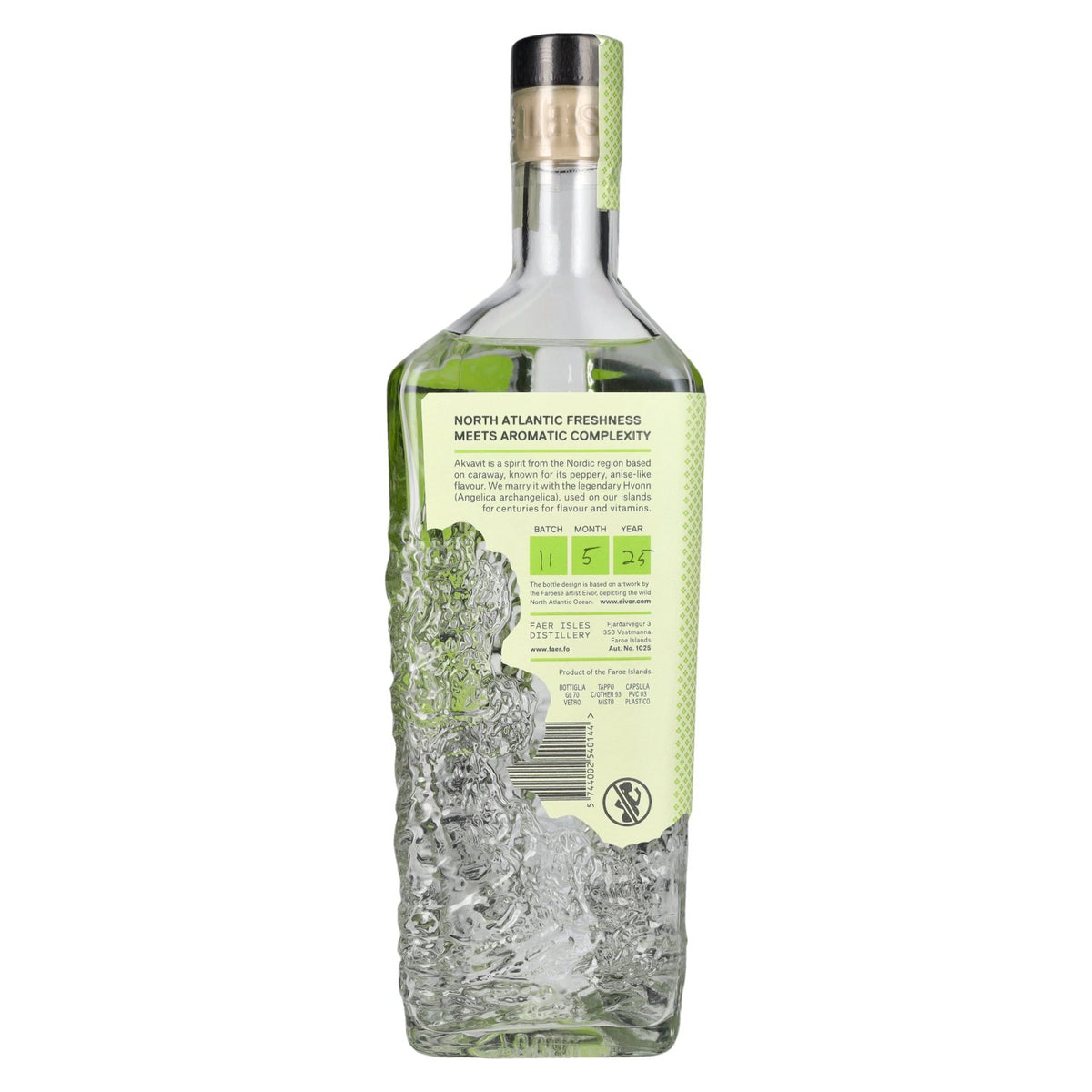 Faer Isles Hvonn Akvavit 39.8% vol. 0.7 l