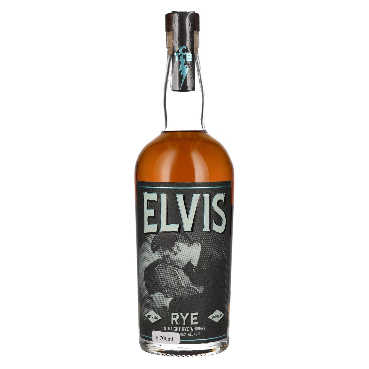 Elvis THE KING Straight RYE Whiskey 45% vol. 0,7l