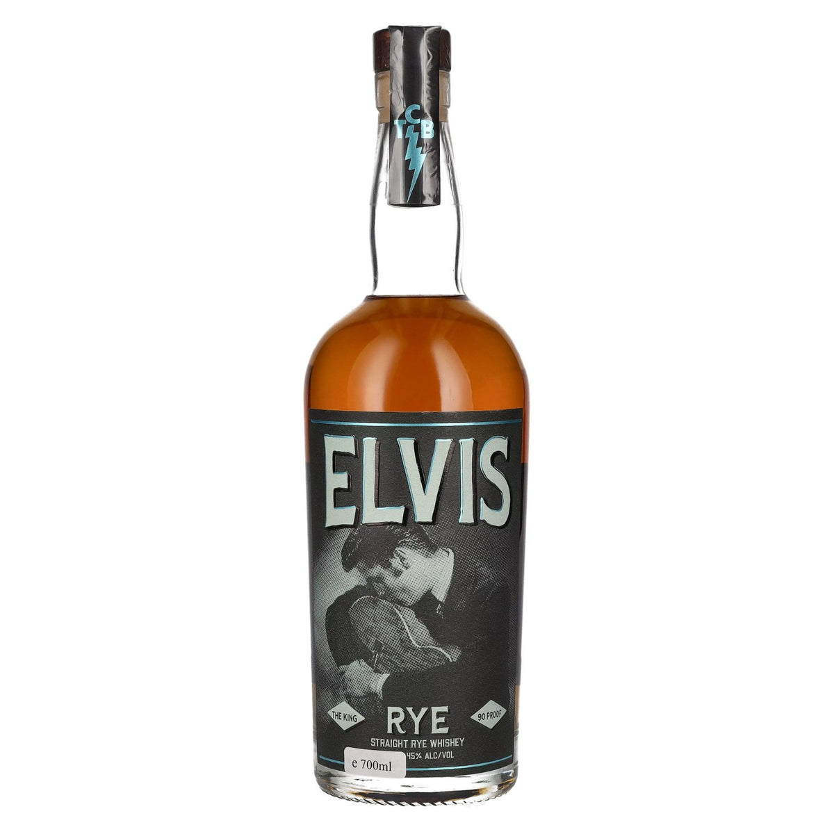 Elvis THE KING Straight RYE Whiskey 45% vol. 0,7l