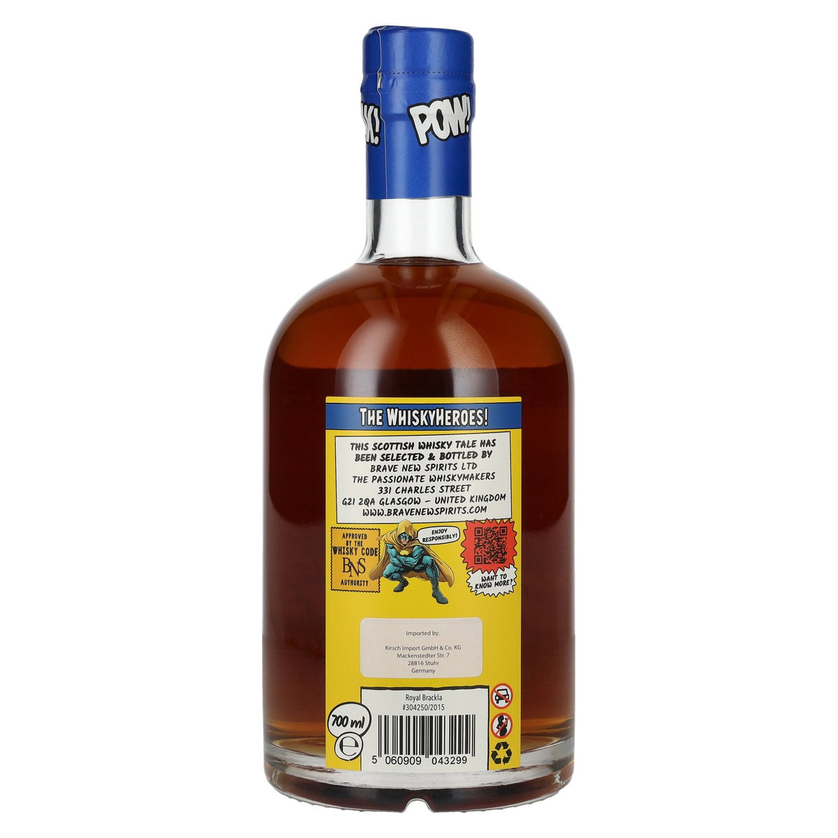 Royal Brackla 9 Years Old A SILENT PURSUIT Highland Single Malt 53,5% Vol. 0,7l
