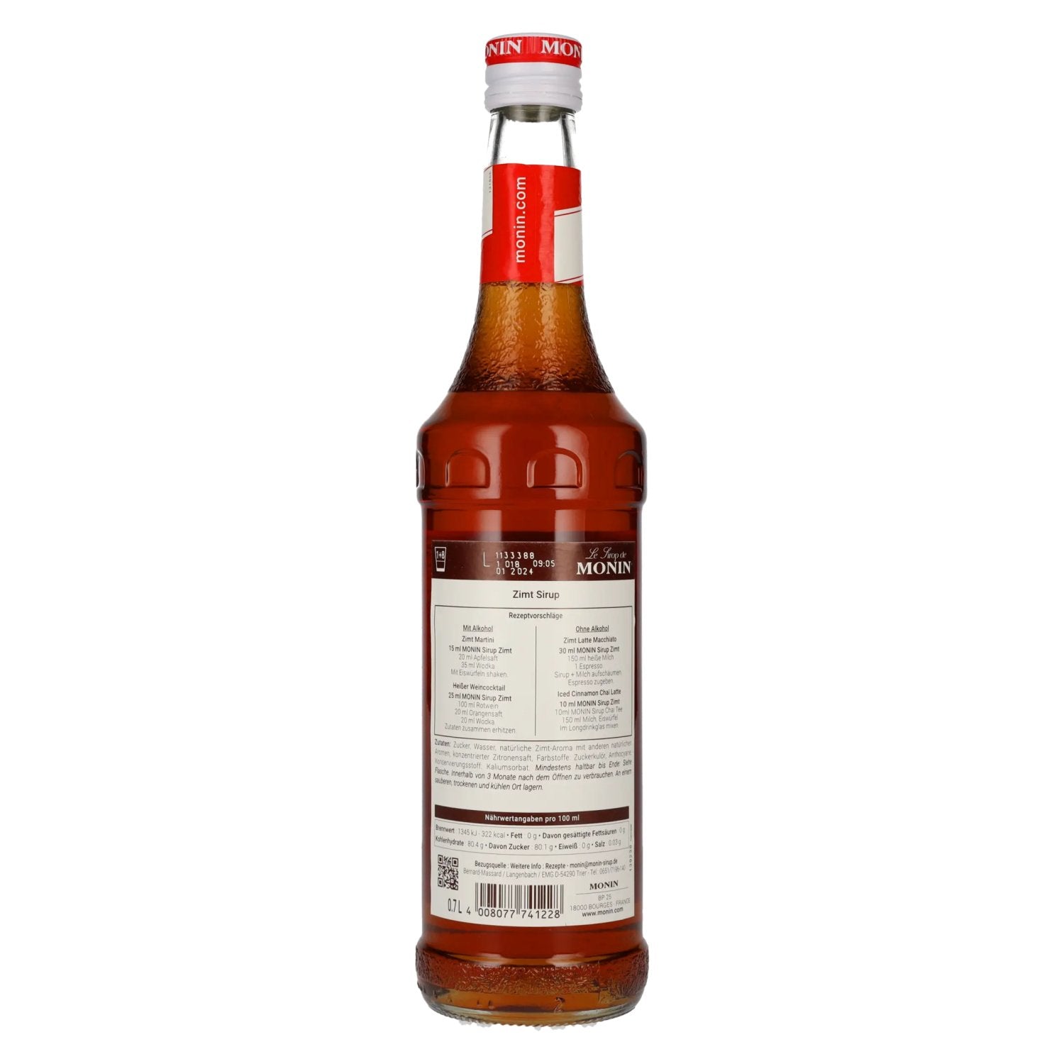 Le Sirop de Monin ZIMT 0,7l