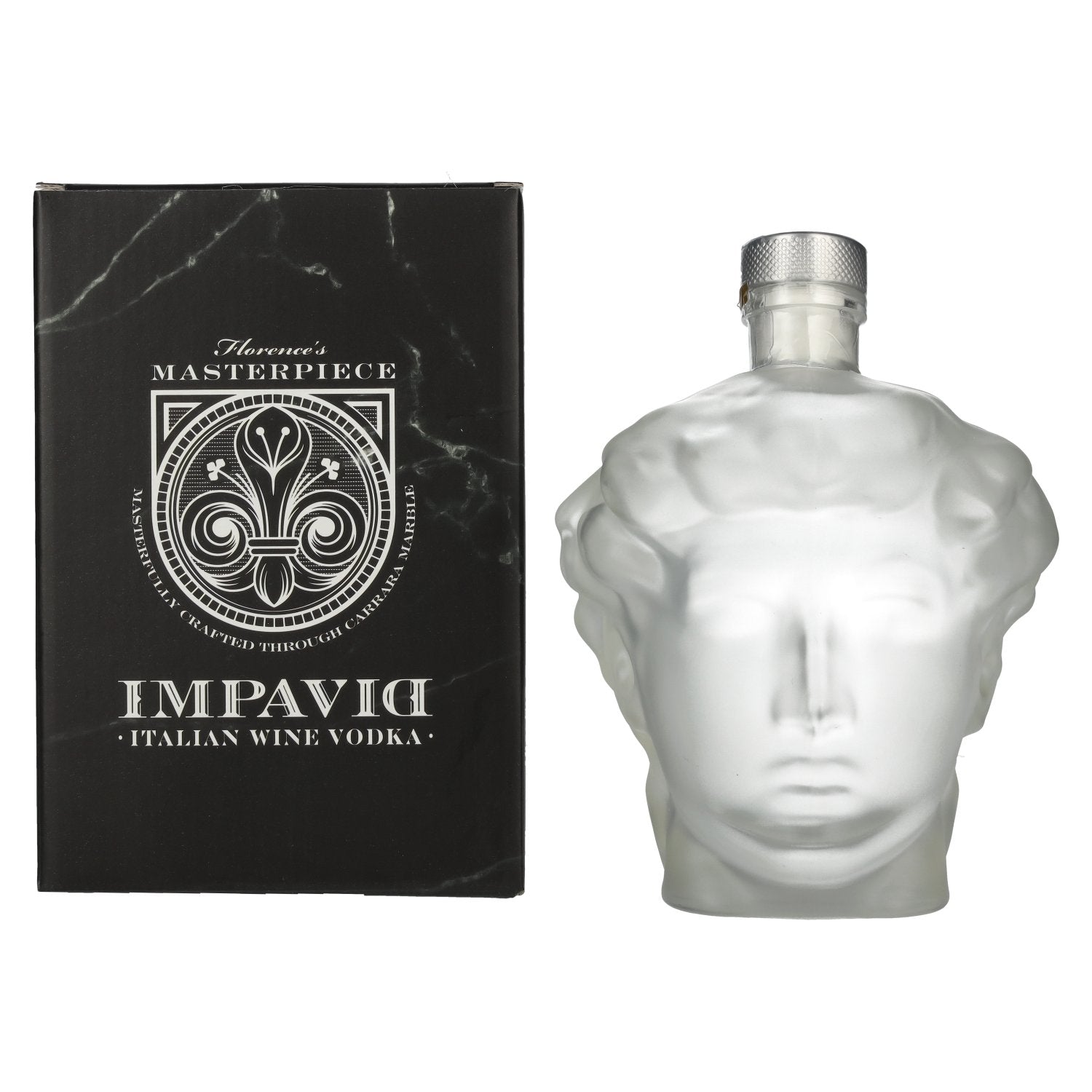 Impavid Italian Wine Vodka 40% vol. 0,7l en boîte cadeau