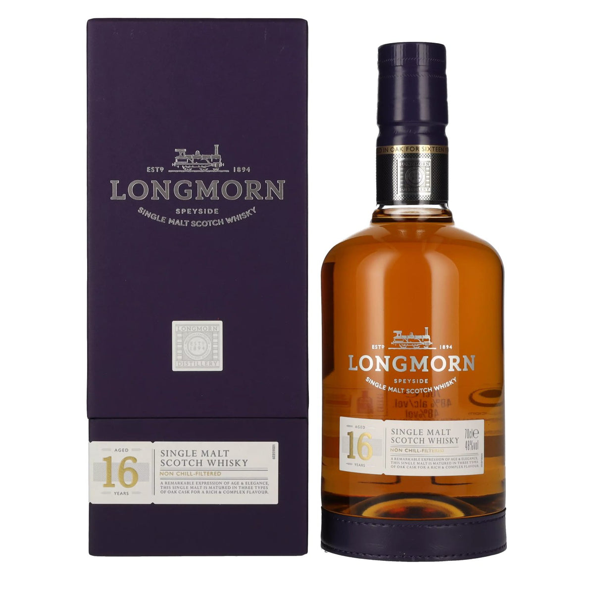Longmorn 16 Years Old Single Malt Scotch Whisky 48% Vol. 0,7l in gift box