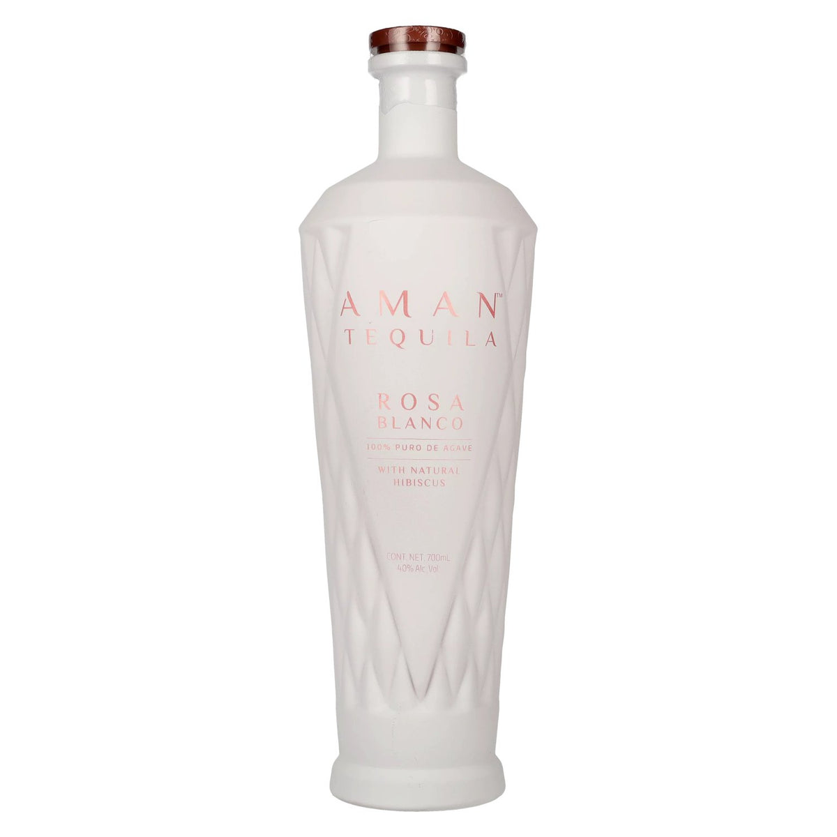 Aman Tequila Rosa Blanco 100% Puro de Agave 40% ABV 0.7l