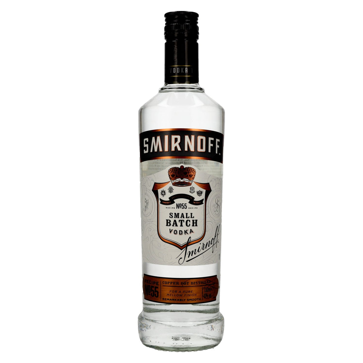 Smirnoff Black Small Batch Vodka 40% vol. 0,7l