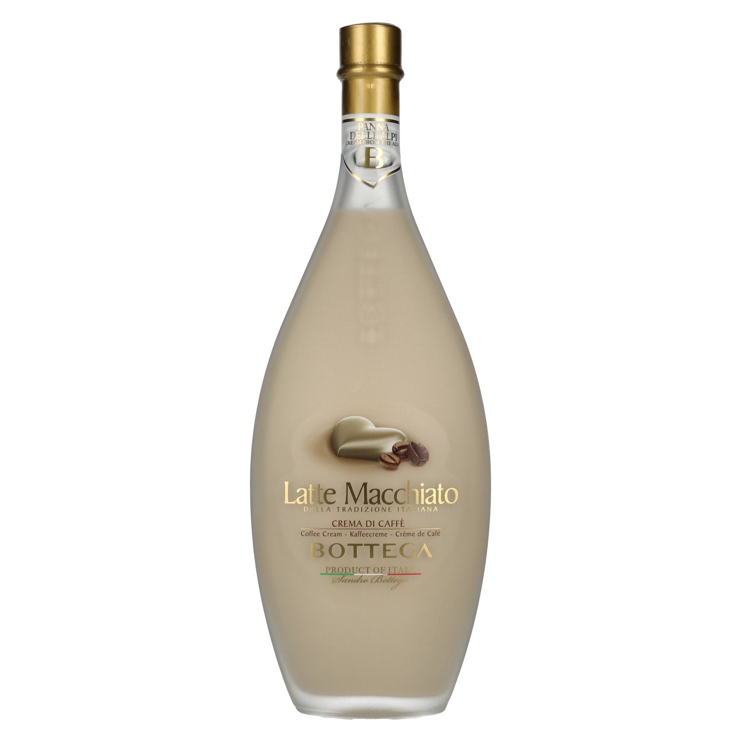 Bottega LATTE MACCHIATO Crema di Café e Grappa 15% Vol. 0,5l