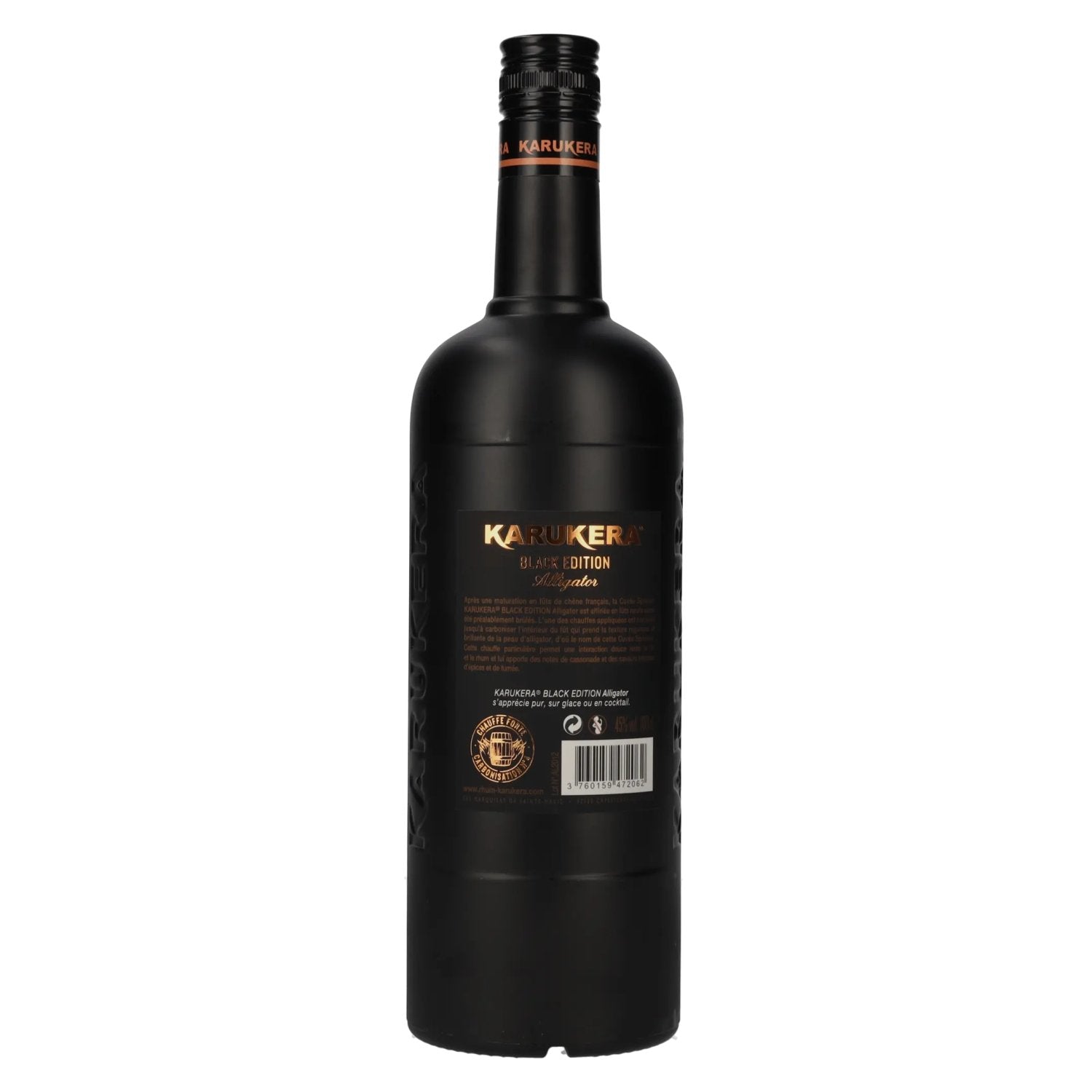 Karukera BLACK EDITION Alligator Rhum Vieux Agricole 45% Vol. 1l