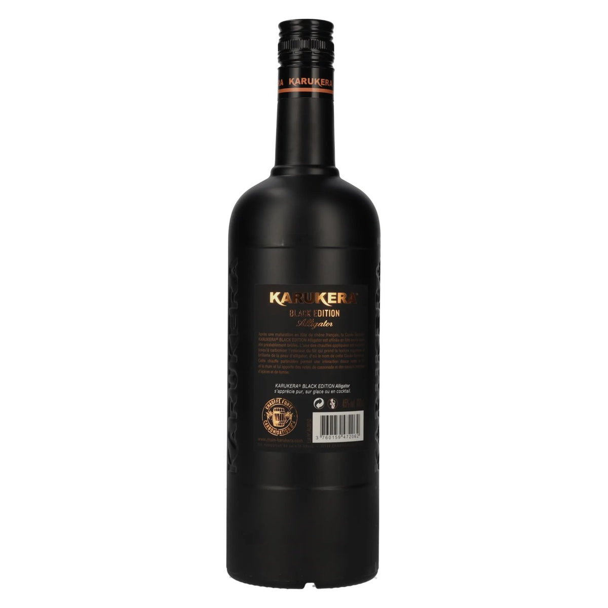 Rhum Karukera BLACK EDITION Alligator Rhum Vieux Agricole 45% Vol. 1l
