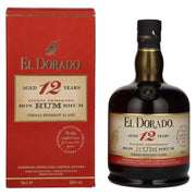 El Dorado 12 Years Old Finest Demerara Rum 40% Vol. 0,7l in gift box