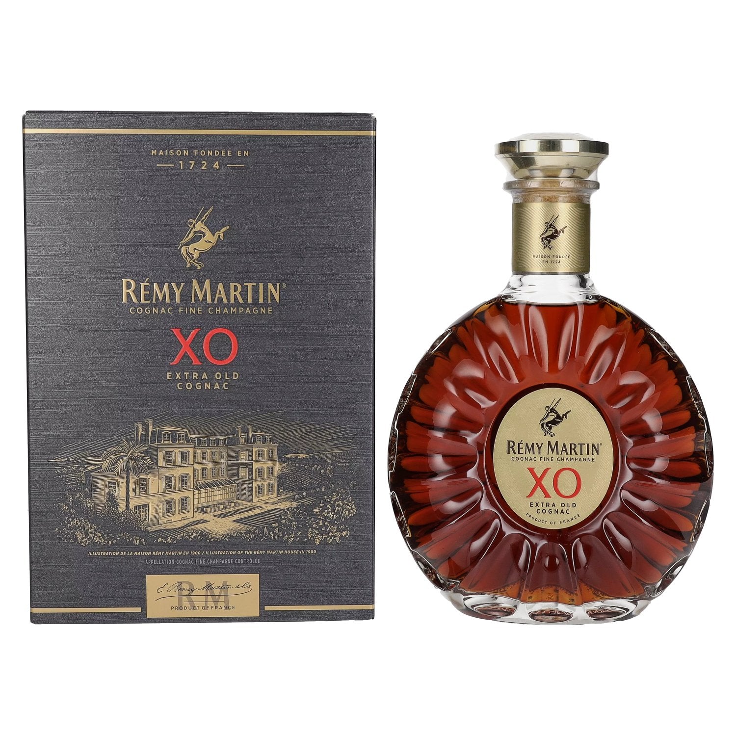 Rémy Martin XO EXTRA OLD Cognac Fine Champagne 40% Vol. 0,7l en coffret cadeau