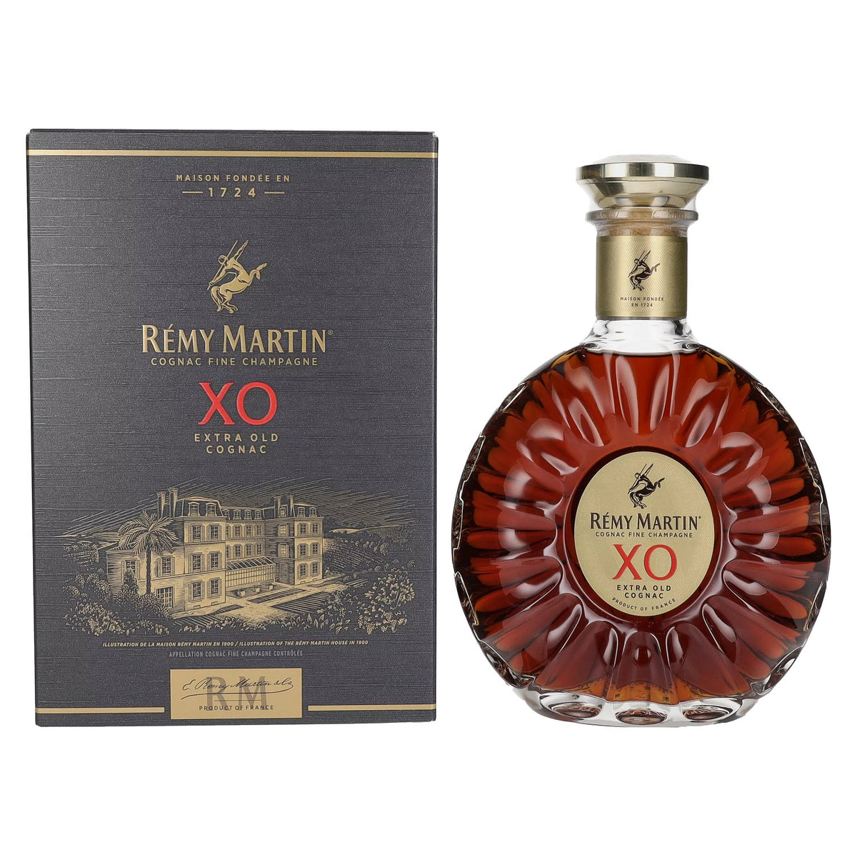 Rémy Martin XO EXTRA OLD Cognac Fine Champagne 40% Vol. 0,7l en coffret cadeau