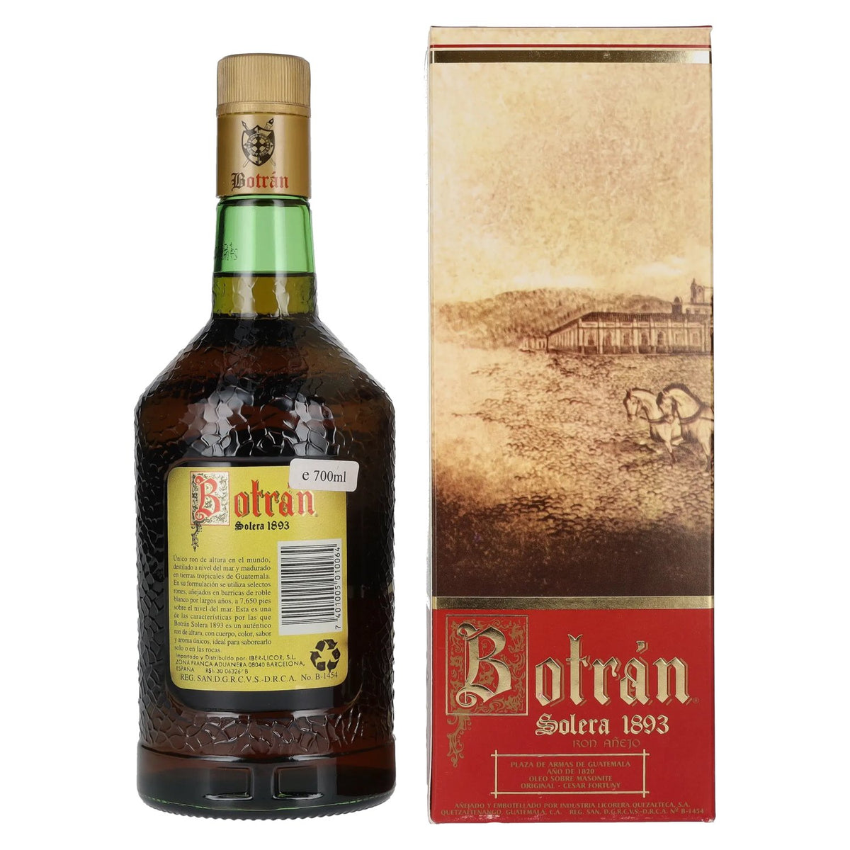 Botran Ron Botran Solera 1893 PRIMERA EDICION Premium Gold Rum 40% Vol. 0,7l in gift box