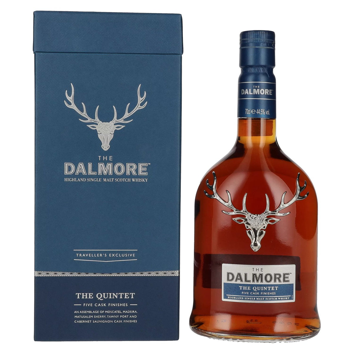 The Dalmore THE QUINTET Highland Single Malt 44,5% Vol. 0,7l en coffret cadeau