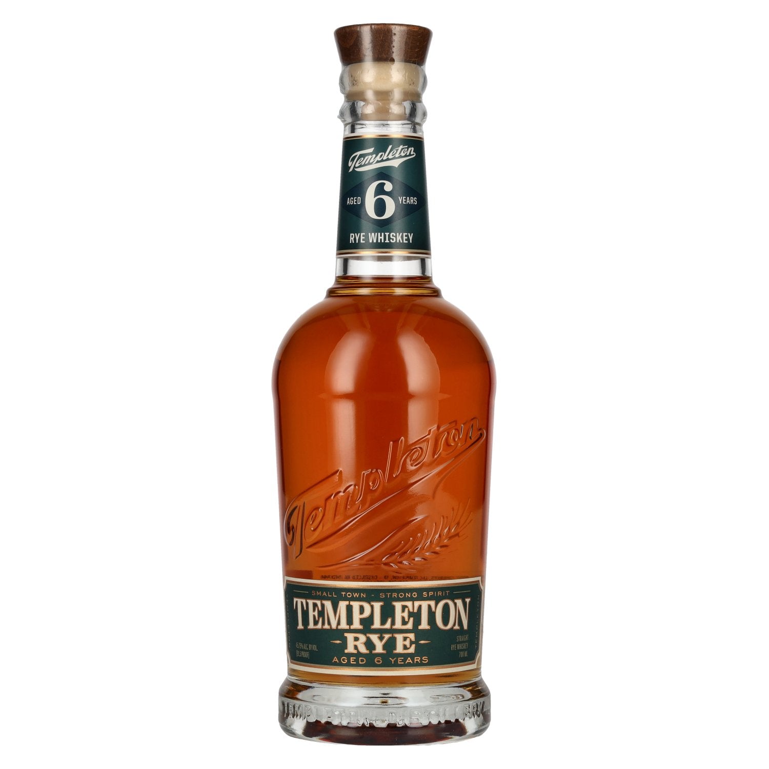 Templeton Rye Whiskey 6 Years Old Straigth Rye 45,8% Vol. 0,7l
