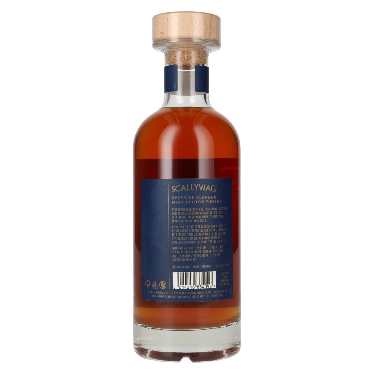 Douglas Laing SCALLYWAG 18 Years Old Speyside Blended Malt PX Sherry Cask Finish 46% Vol. 0,7l
