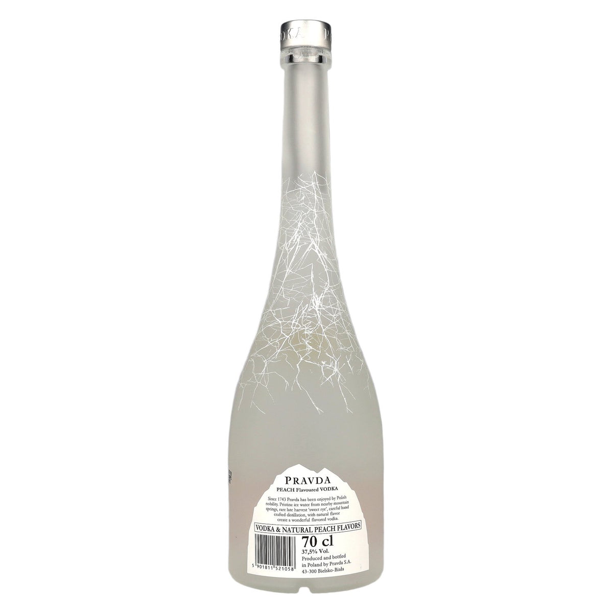 Pravda PEACH Flavored Vodka 37,5% Vol. 0,7l