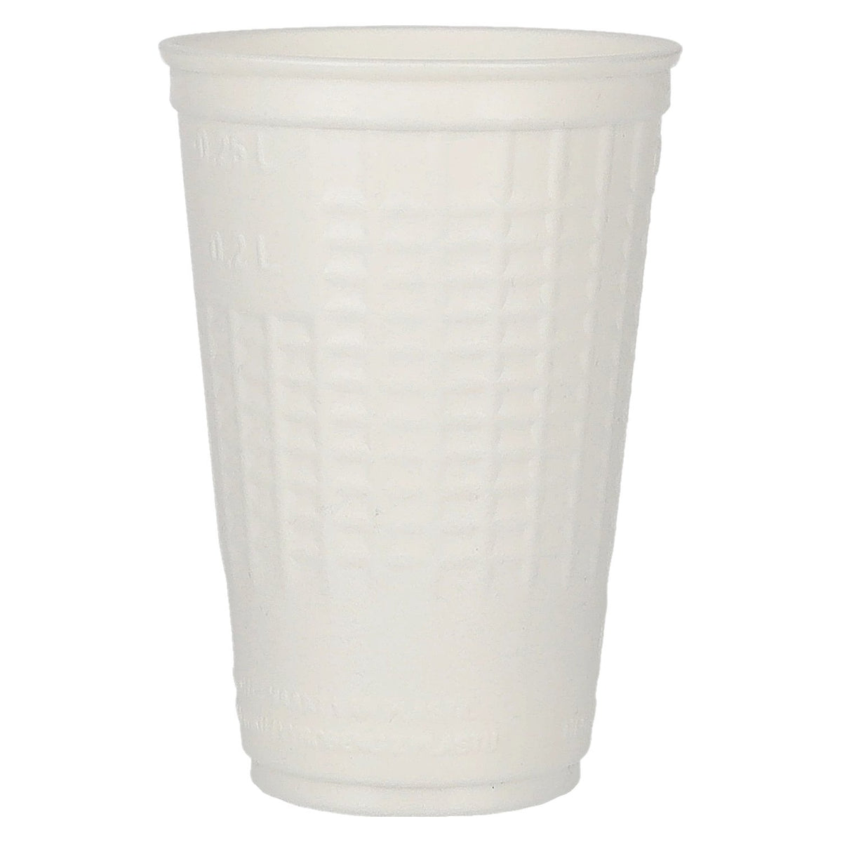 White thermal mug, 50 x 0.25 l