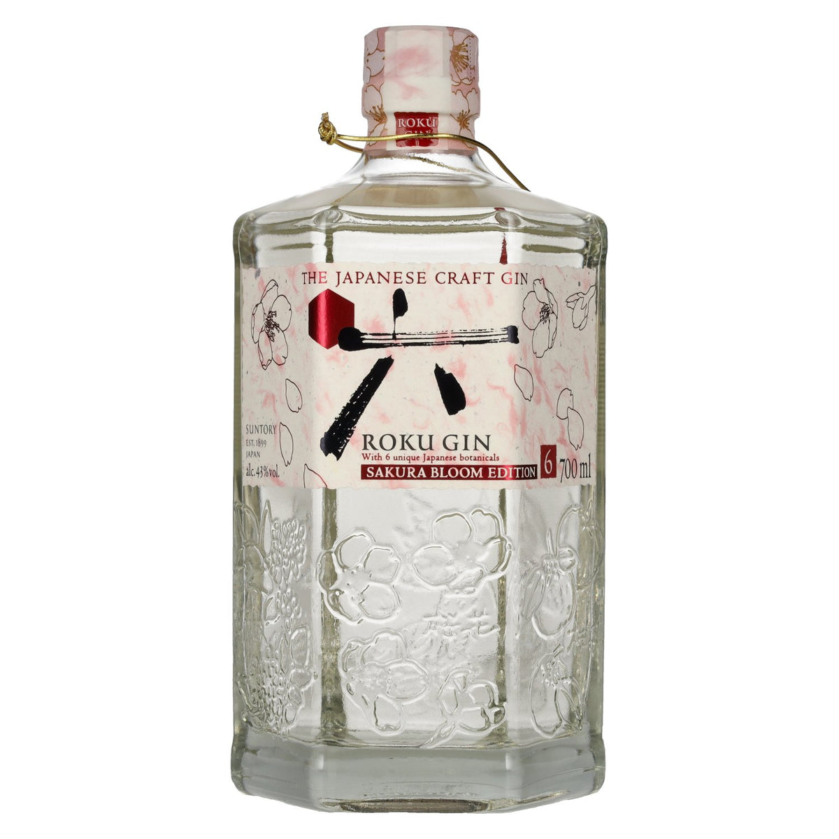 Roku Gin The Japanese Craft Gin Sakura Bloom Edition 6 43% vol. 0,7l