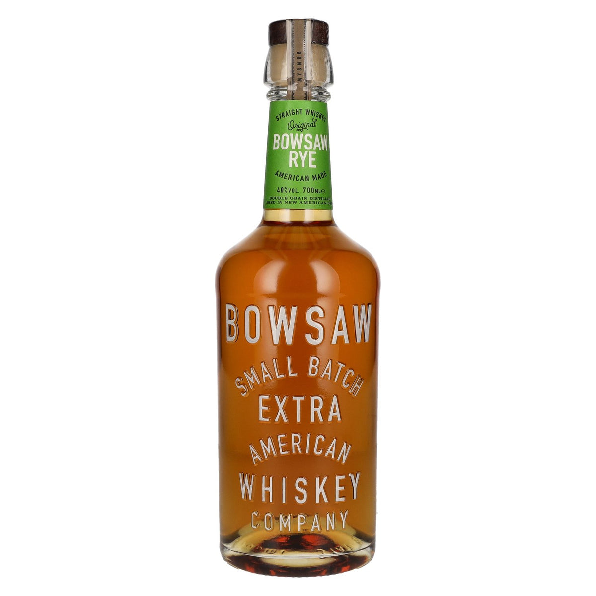 Bowsaw STRAIGHT RYE Small Batch American Whiskey 40% vol. 0,7l