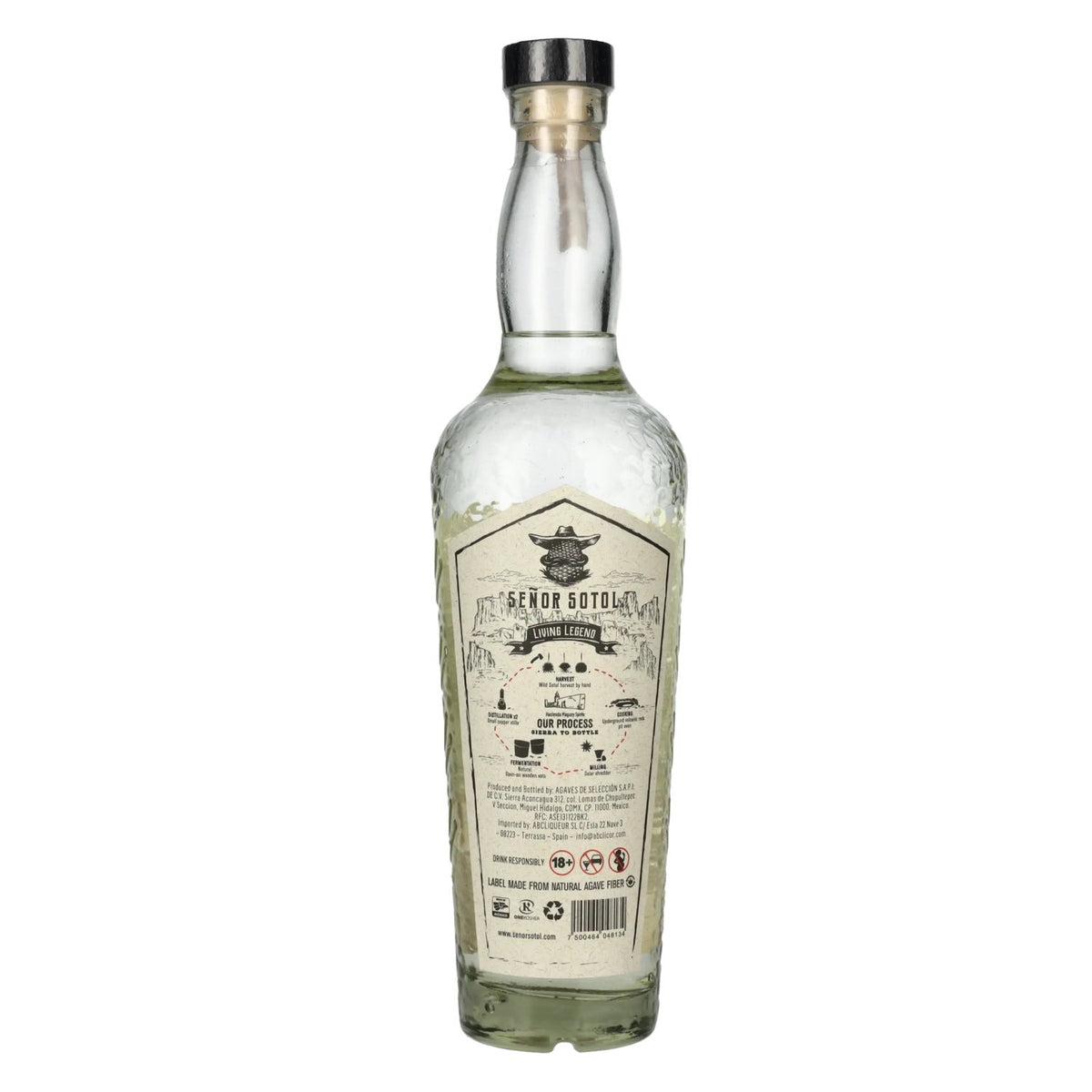 Señor Sotol Durango 100% Sotol Artesanal DOP 43% Vol. 0,7l