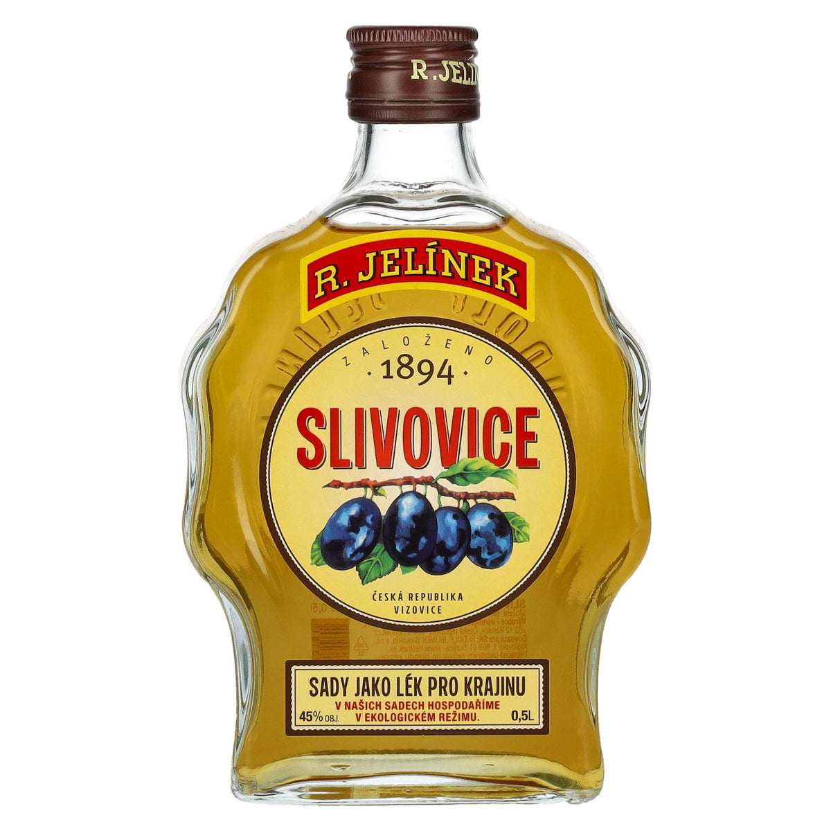 R. Jelínek Slivovice GOLD Plum 45% Vol. 0,5l