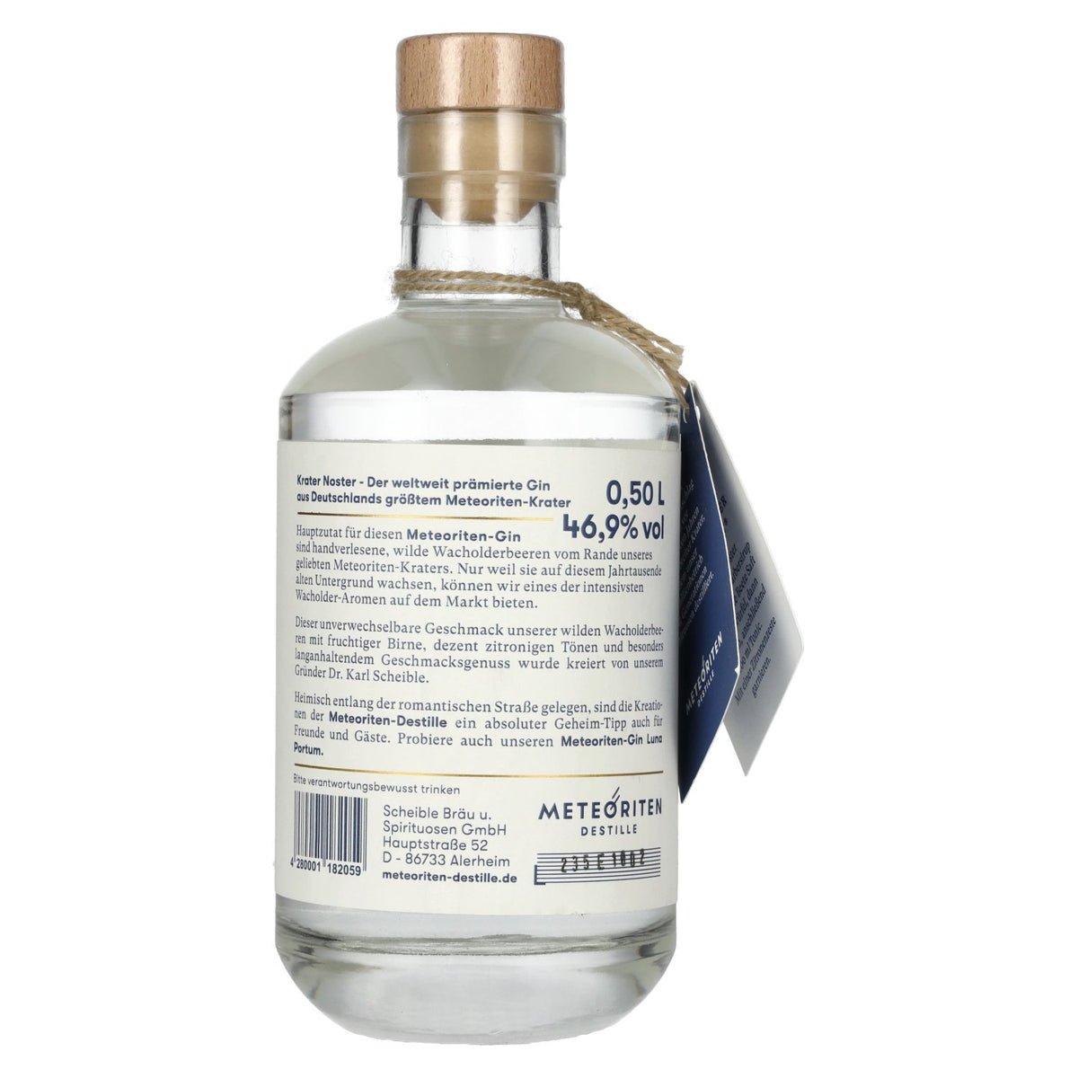 Krater Noster Distilled Dry Gin 46,9% Vol. 0,5l