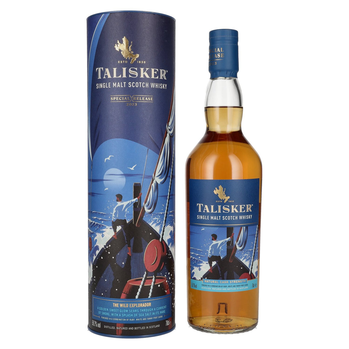 Talisker THE WILD EXPLORADOR Single Malt Special Release 2023 59,7% Vol. 0,7l in gift box