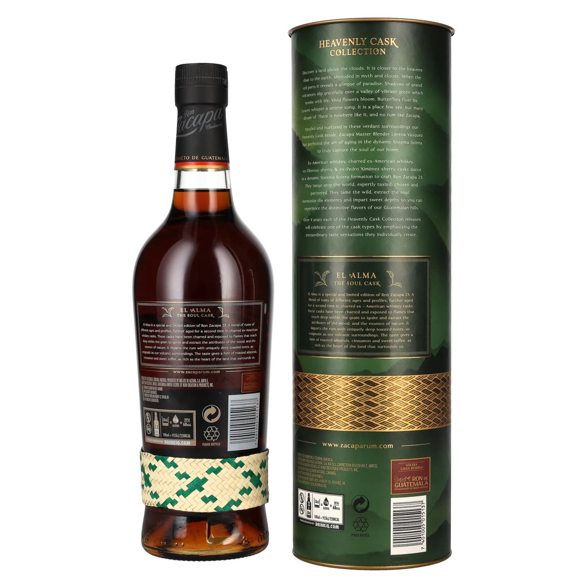 Ron Zacapa Centenario EL ALMA Sistema Solera 23 Heavenly Cask Collection 40% Vol. 0,7l in gift box
