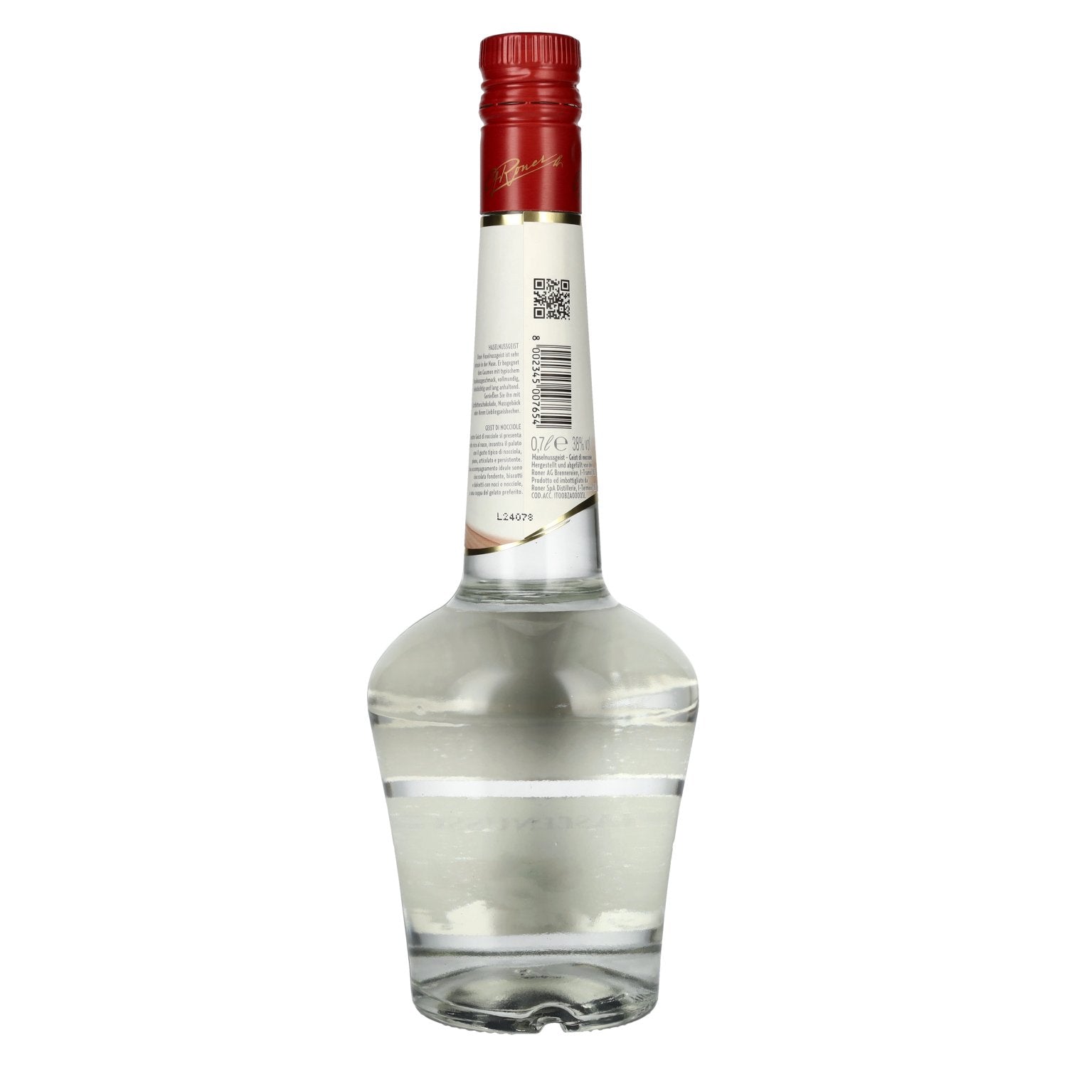Roner Esprit de noisette 38% vol. 0,7l