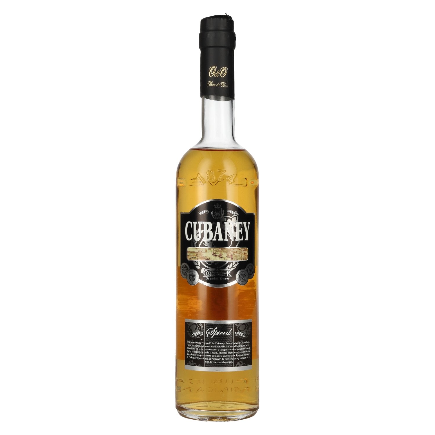 Ron Cubaney Spiced Spirit Drink 34% vol. 0,7l