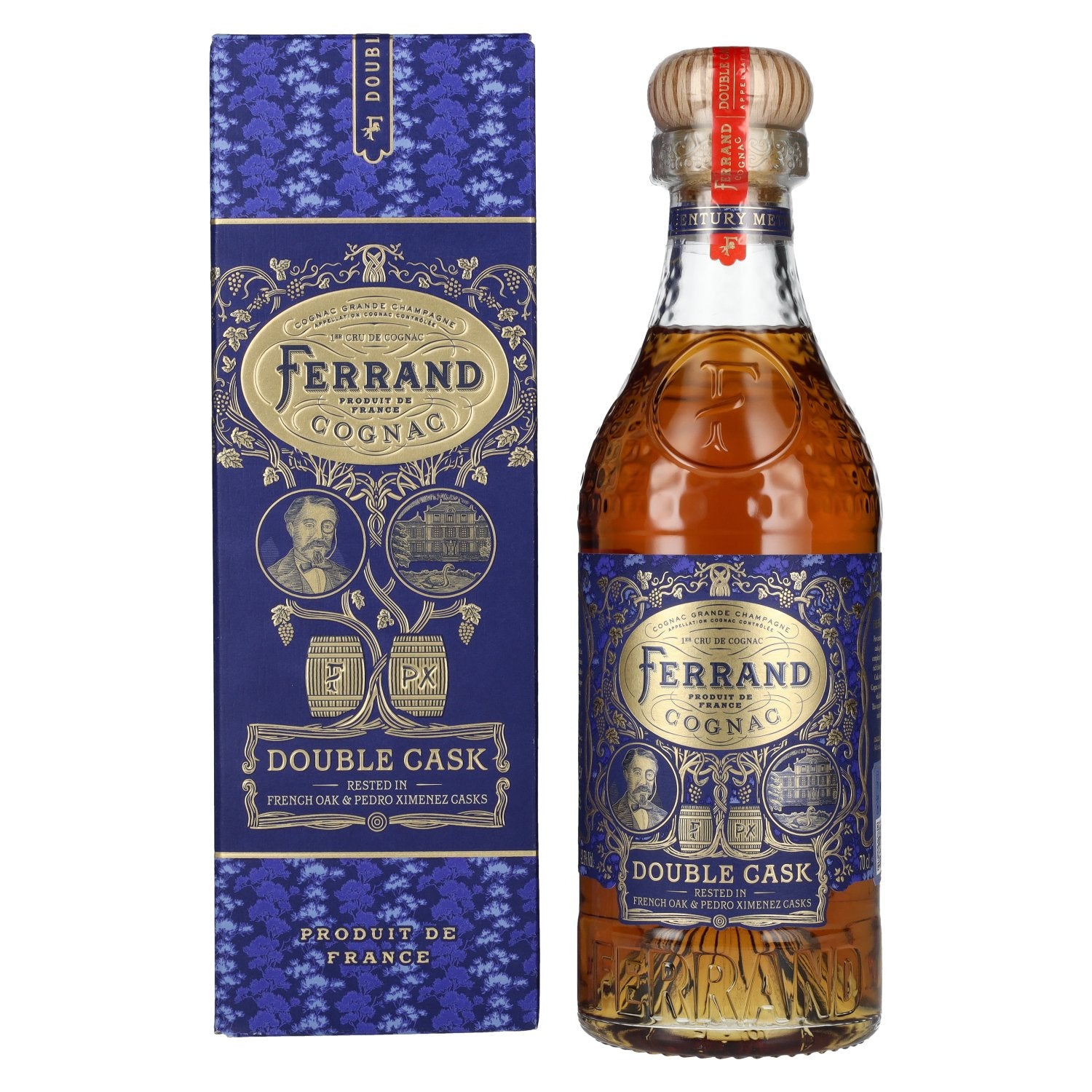 Pierre Ferrand RÉSERVE 1er Cru de Cognac DOUBLE CASK 42,3% vol. 0,7l en coffret cadeau
