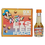 Kleiner Klopfer, thé glacé à la pêche, 15 % vol., 9 x 0,02 l