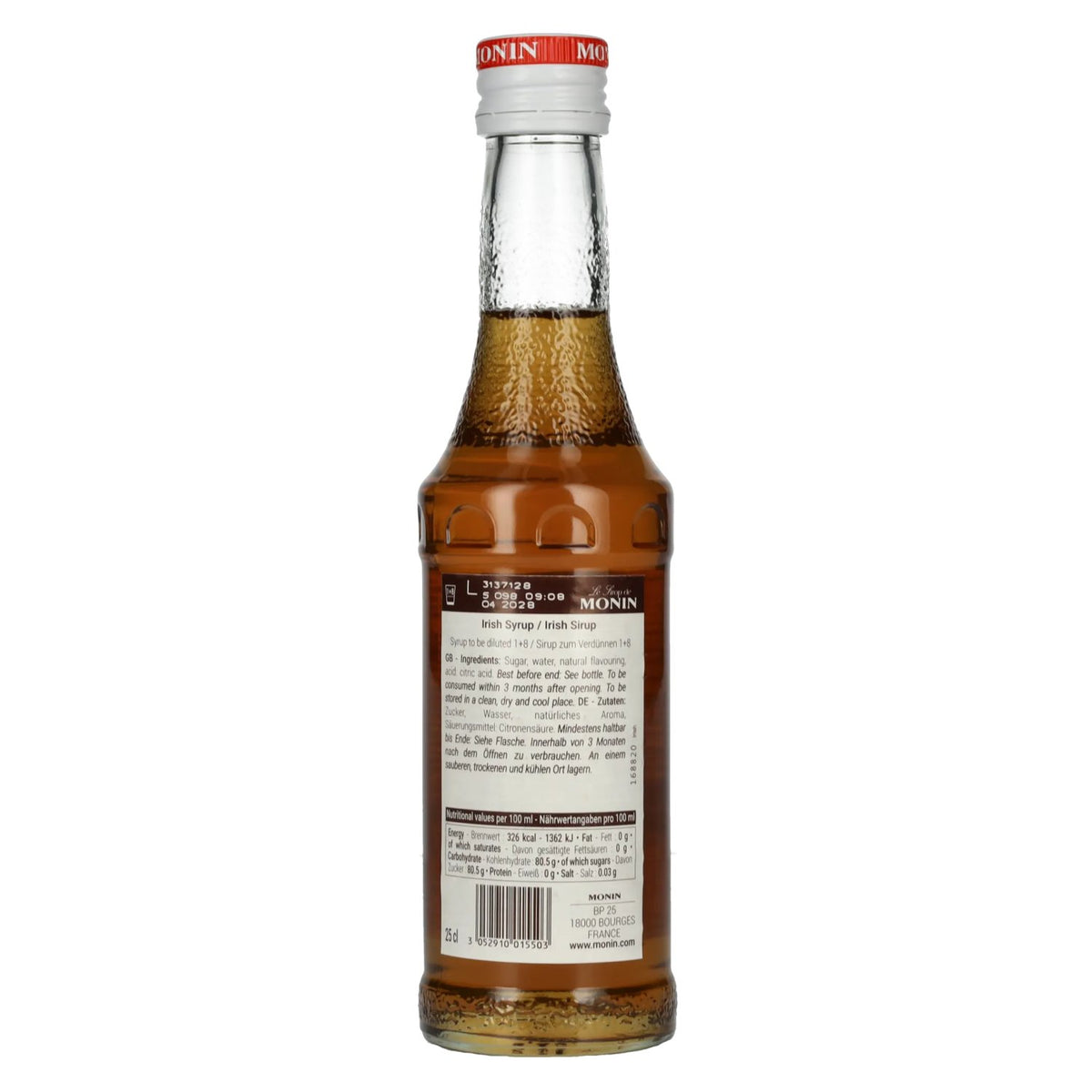 Sirop Monin IRISH 0,25 l