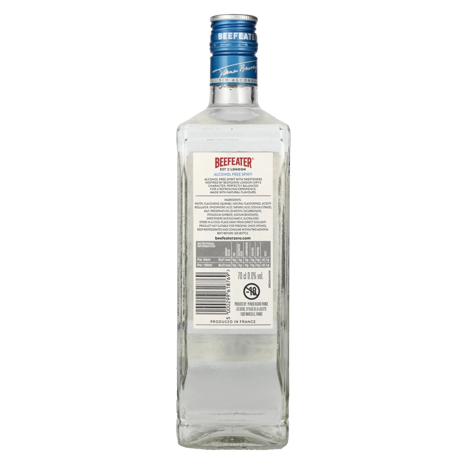 Beefeater sans alcool 0.0 0,7l