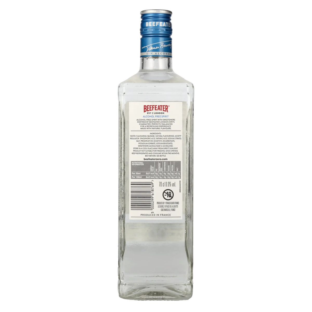Beefeater sans alcool 0.0 0,7l