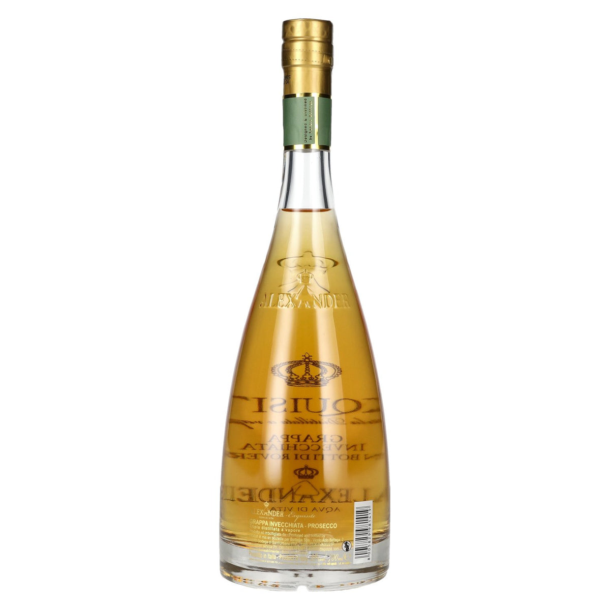 Bottega Alexander Exquisite Aqva Di Vita Grappa Invecchiata Prosecco 38% Vol. 0,7l