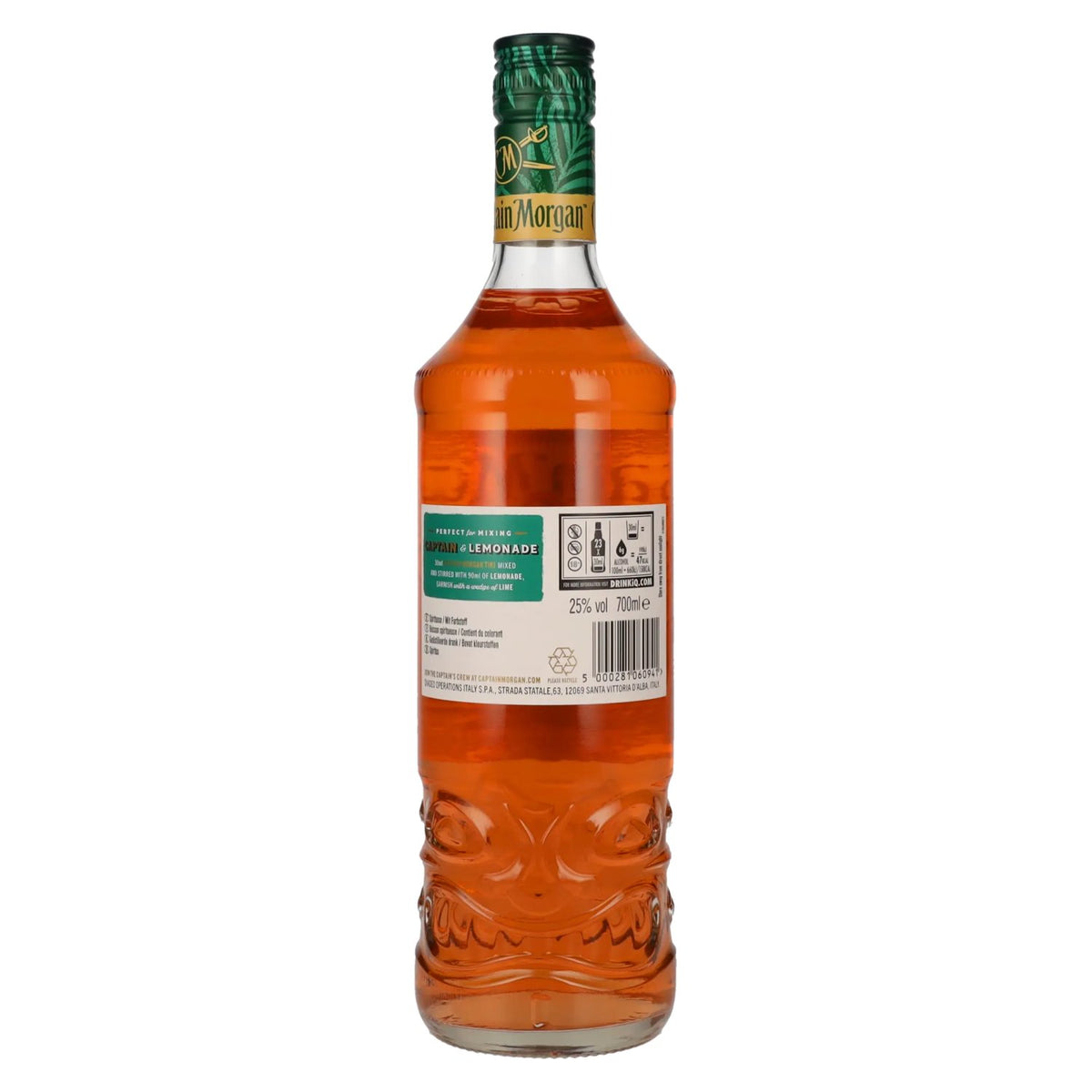 Captain Morgan Tiki Mango & Pineapple Flavour Spirit Drink 25% Vol. 0,7l