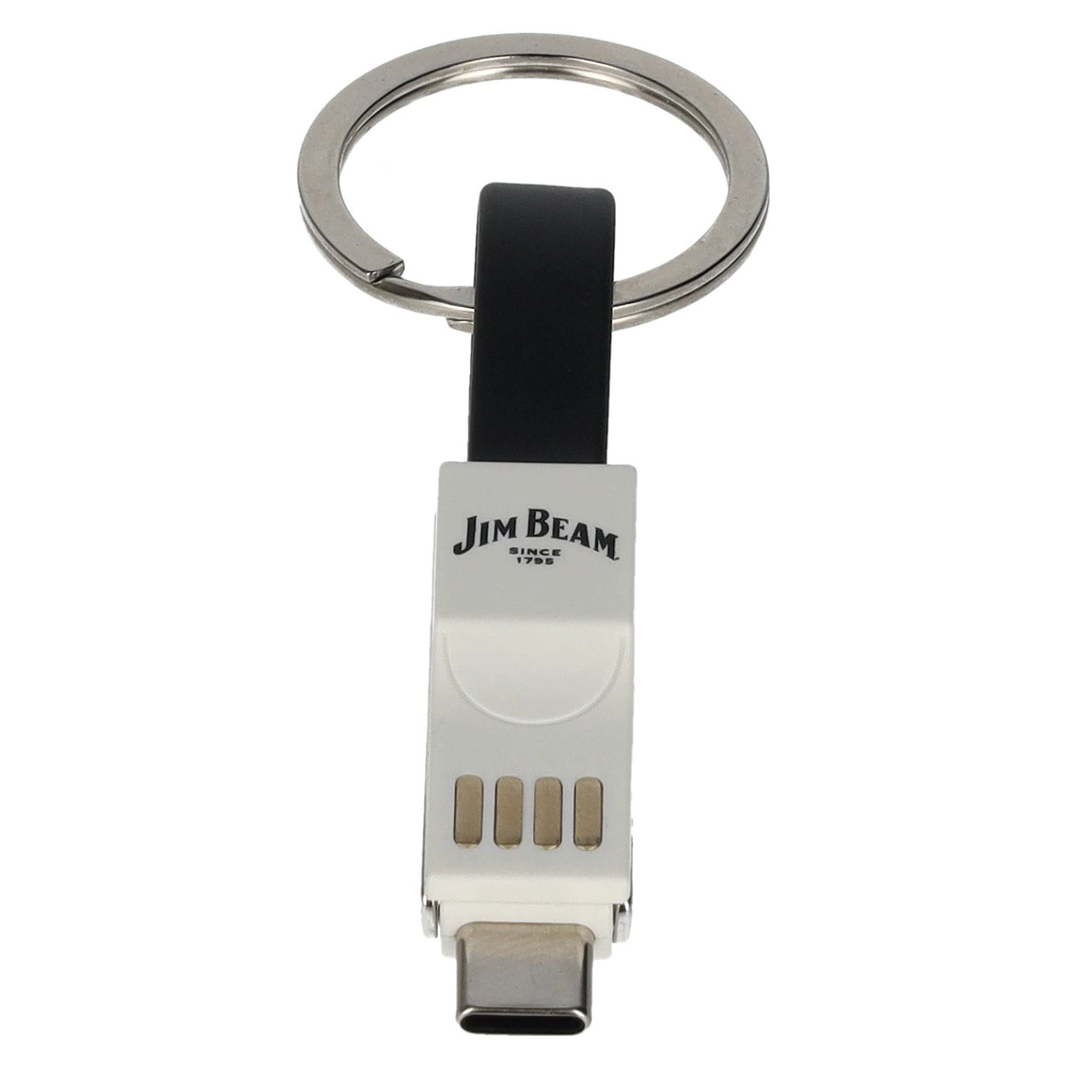 Jim Beam key fob with USB cable