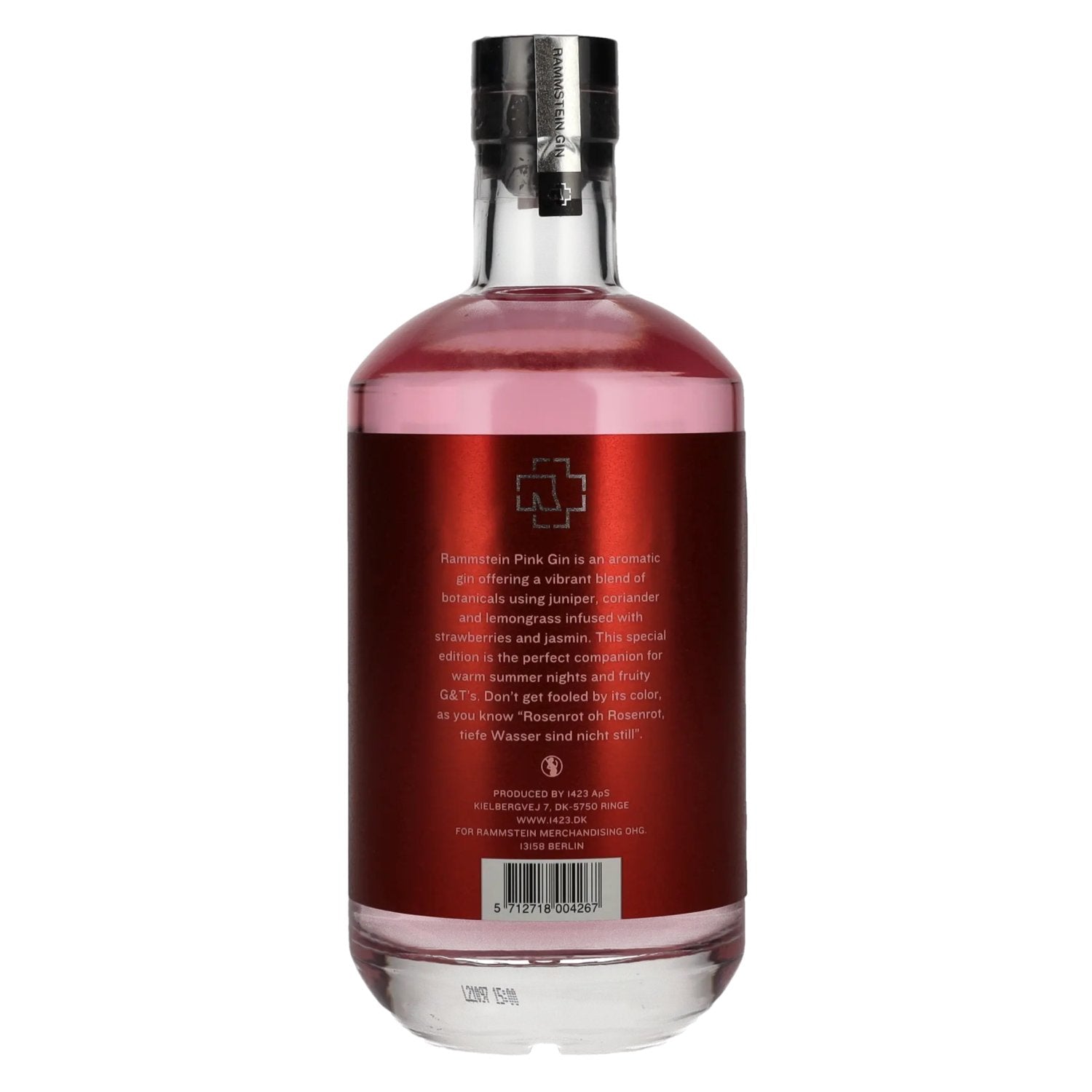 Rammstein Gin PINK Batch# 1 40% Vol. 0,7l