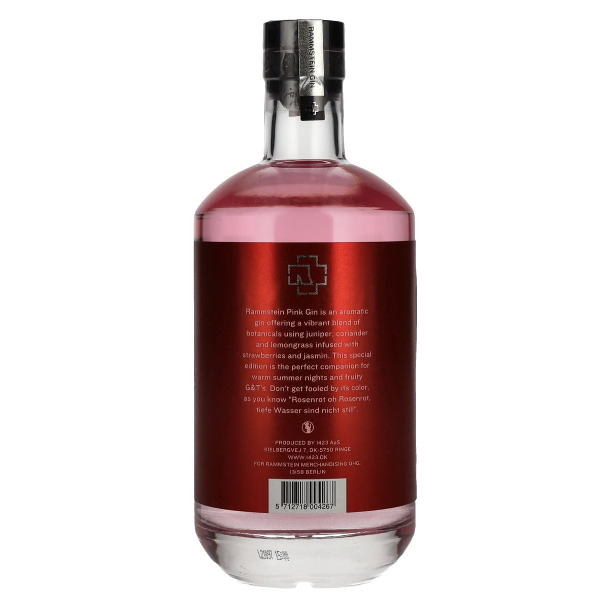 Rammstein Gin PINK Batch# 1 40% Vol. 0,7l