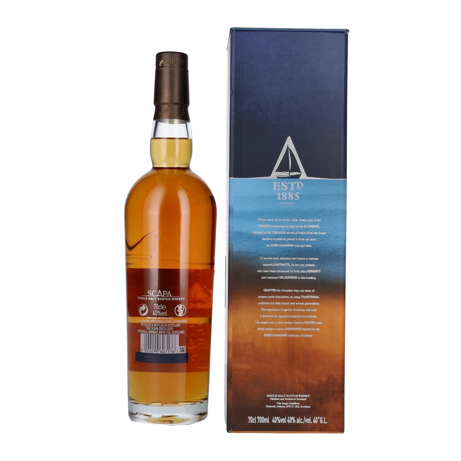 Scapa The Orcadian Glansa 40% Vol. 0,7l in Geschenkbox
