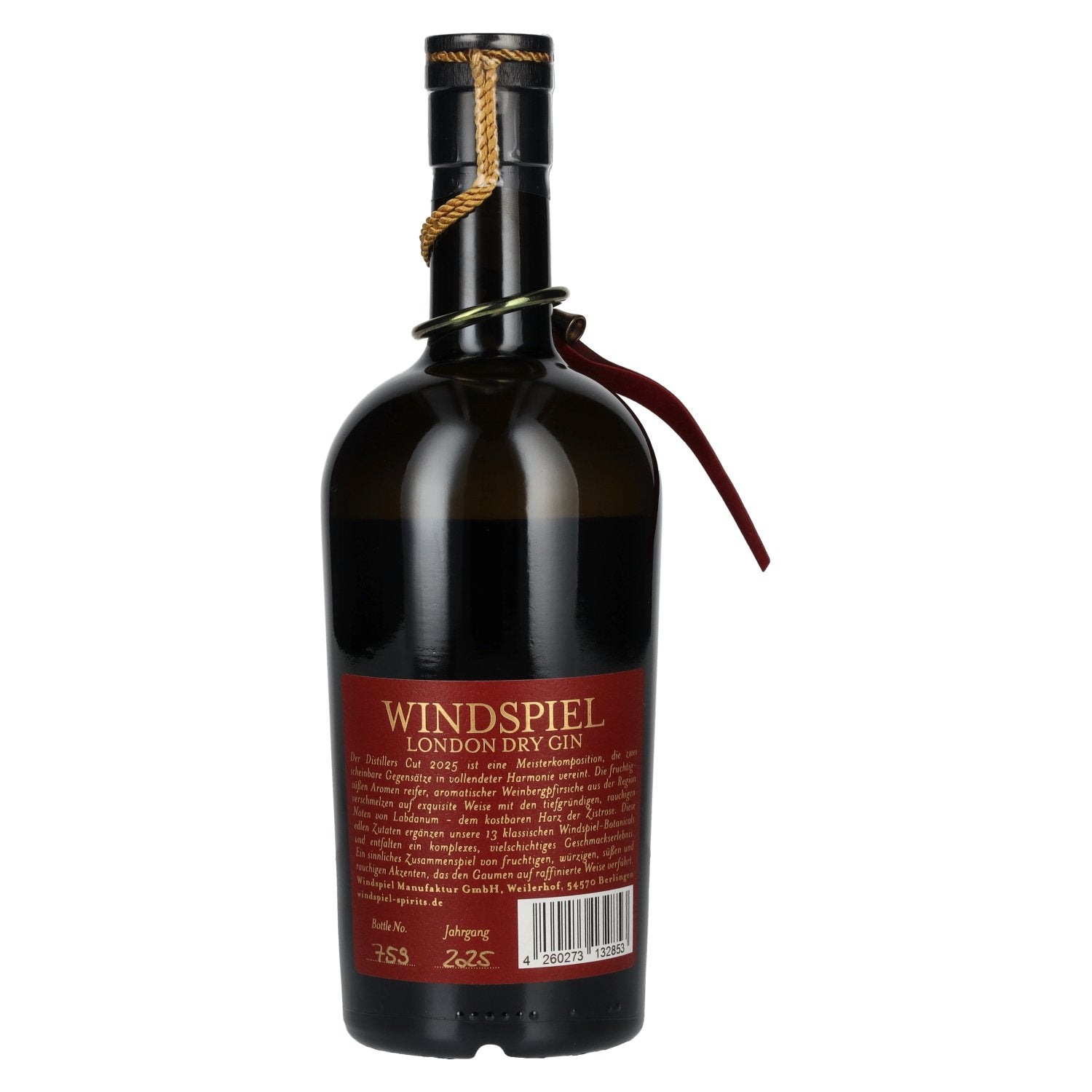 Windspiel DISTILLERS CUT London Dry Gin 2025 47% Vol. 0,5l